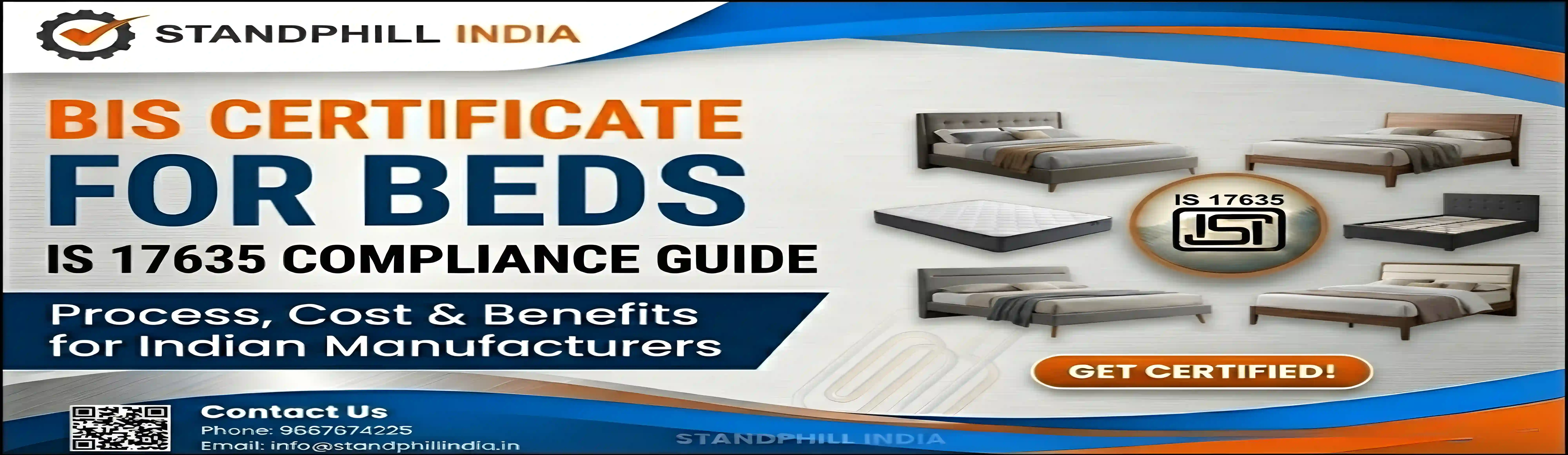 BIS Certification for Beds under IS 17635 - ISI Mark for Beds