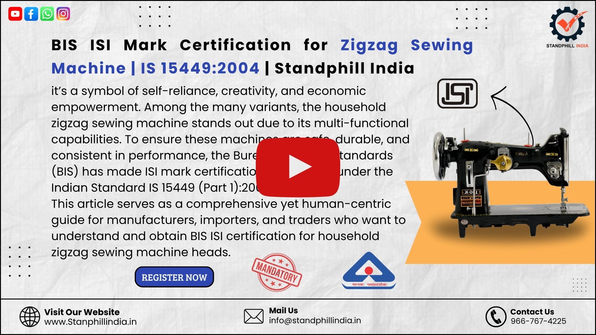 BIS certification consultant Chiranjeev Vihar